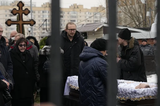 El funeral de Alexei Navalny opositor de Putin