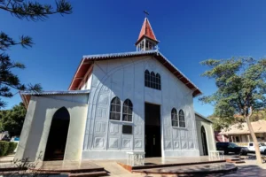 La Iglesia de Santa Bárbara en Santa Rosalía