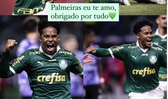 Endrick La Despedida Emotiva de Palmeiras