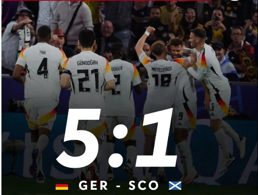 Alemania Golea en su Debut en la Eurocopa 2024