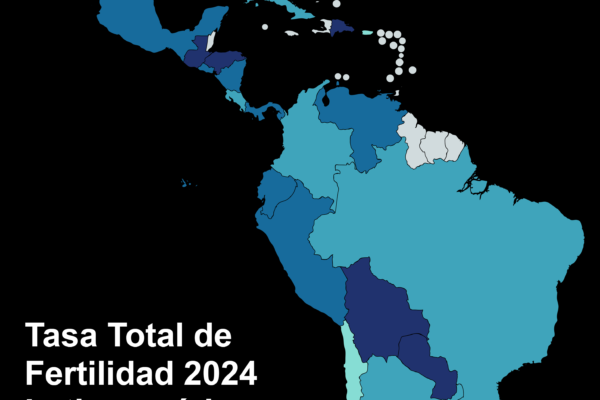 Tasa de Fertilidad en Latinoamérica 2024