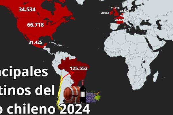 Exportaciones de Vino Chileno en 2024