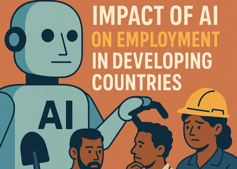 Impacto de la IA en el empleo en países en desarrollo