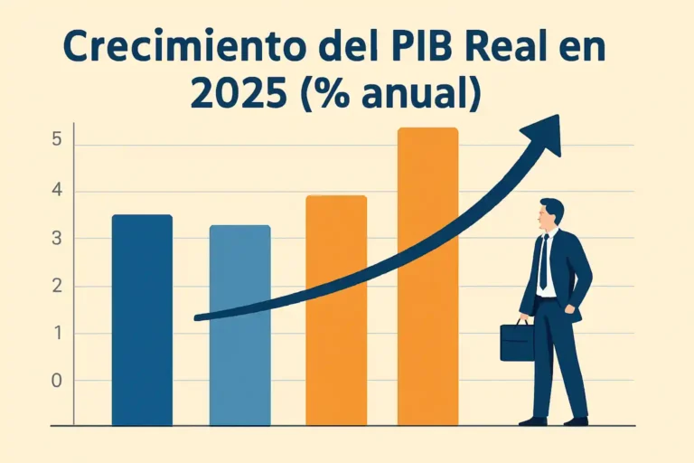 Crecimiento del PIB en 2025 (% anual) – FMI