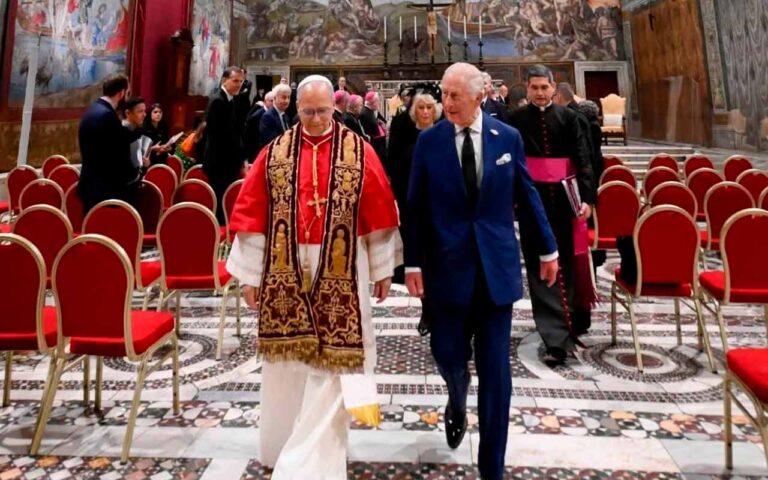 Rey Carlos III y Reina Camilla realizan una visita histórica al Vaticano