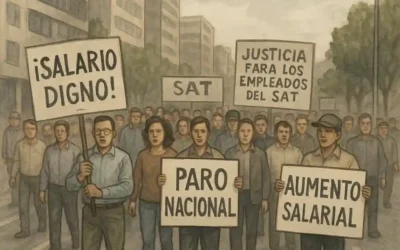 Paro nacional del SAT 14 de octubre 2025: bloqueos y exigencias en CDMX