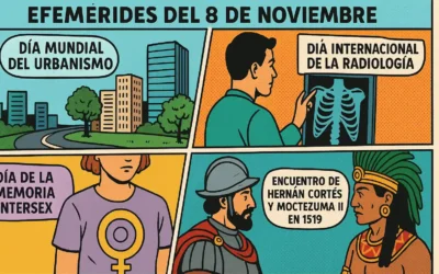 Efemérides del 8 de noviembre: Día Mundial del Urbanismo y de la Radiología
