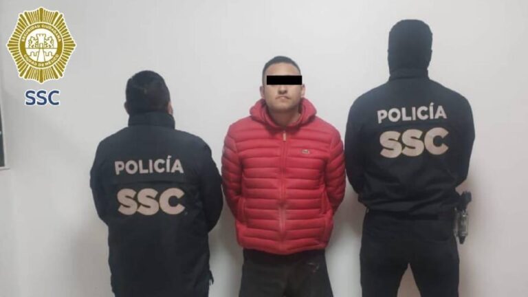 Detienen en Azcapotzalco a presunto extorsionador vinculado al narcomenudeo