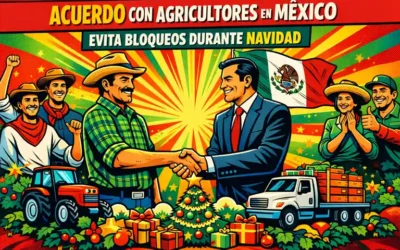 Acuerdo con agricultores en México evita bloqueos durante Navidad
