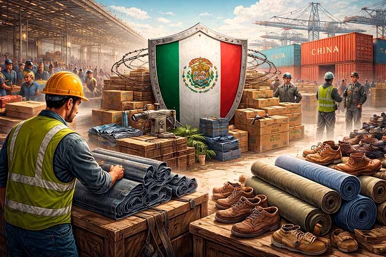 aranceles mexico Aranceles en México protegen a la industria nacional y al empleo frente a importaciones de bajo costo en sectores como textil y calzado.