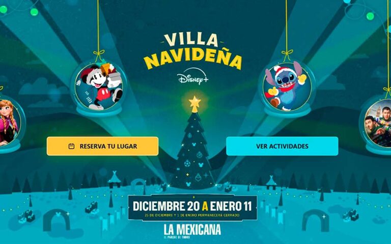 Villa Navideña Disney llega a la CDMX: fechas, sede y cómo registrarse