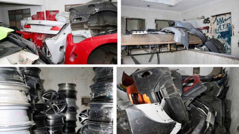 Cateo en Cuauhtémoc destapa falso hotel usado para almacenar 150 toneladas de autopartes