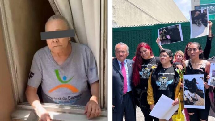 abuela mataperros Coyoacán foto de ella