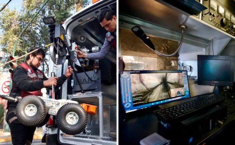 CDMX renueva el drenaje con tecnología sin zanjas y menor costo
