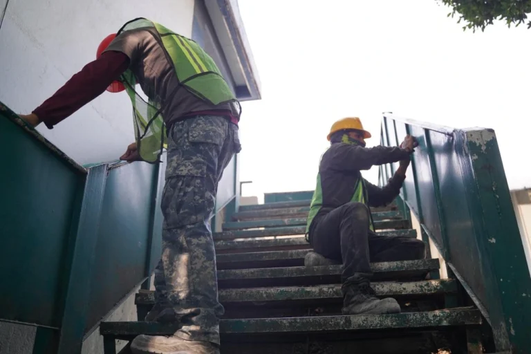 Avanzan obras de mejoramiento en escuelas de Azcapotzalco