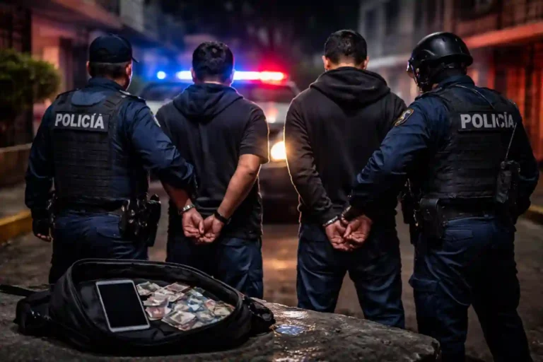 Detienen a dos por asalto en unidad habitacional de Azcapotzalco