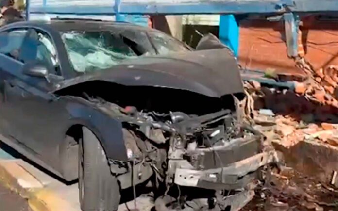 coche se impacta accidente en Coyoacán primaria