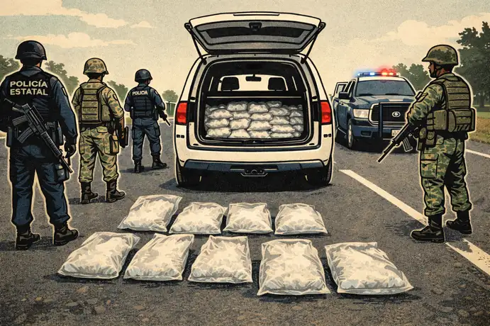 75 kilos metanfetamina Guanajuato