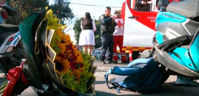 motociclista atropellado en Azcapotzalco