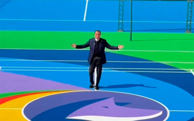 Renovación del Gimnasio Coyoacán: alcalde presume antes y después