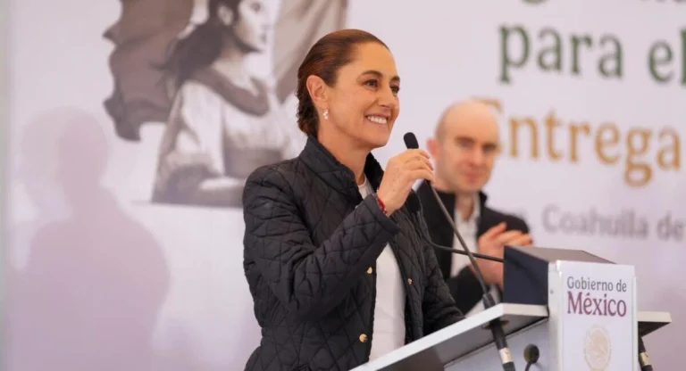 Sheinbaum en Coahuila: “EE. UU. no sería lo que es sin los mexicanos”