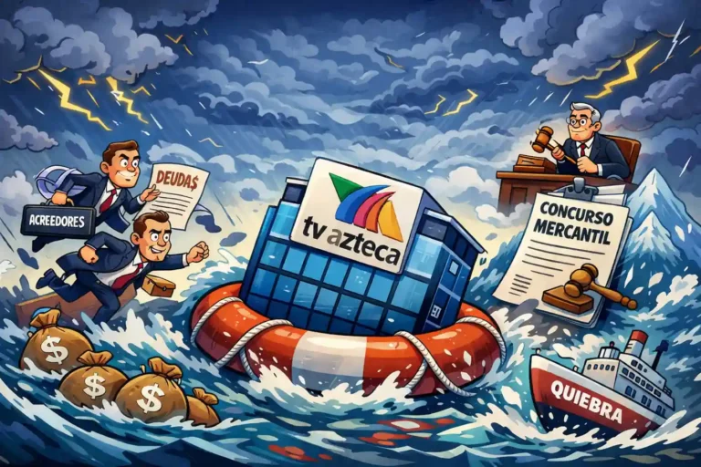 Concurso mercantil TV Azteca: empresa busca reordenar deudas