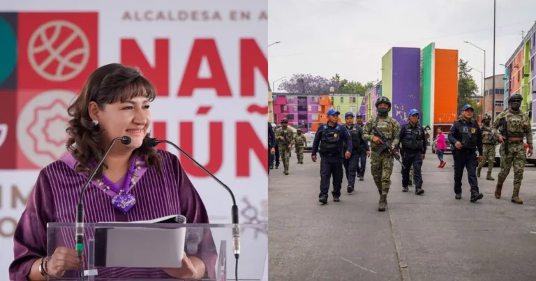 Nancy Núñez despliega operativos de seguridad en Azcapotzalco con apoyo de Marina