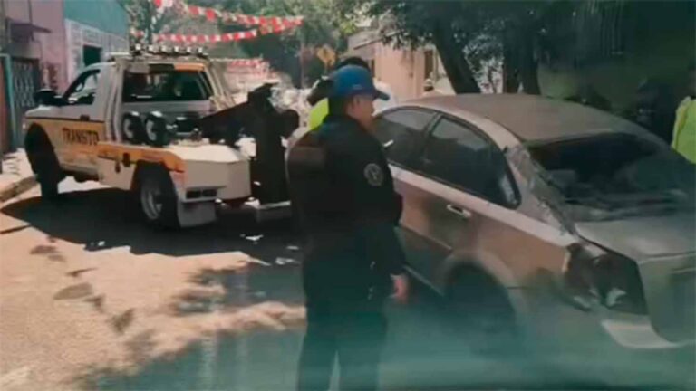 Retiran más de 80 vehículos abandonados en El Rosario