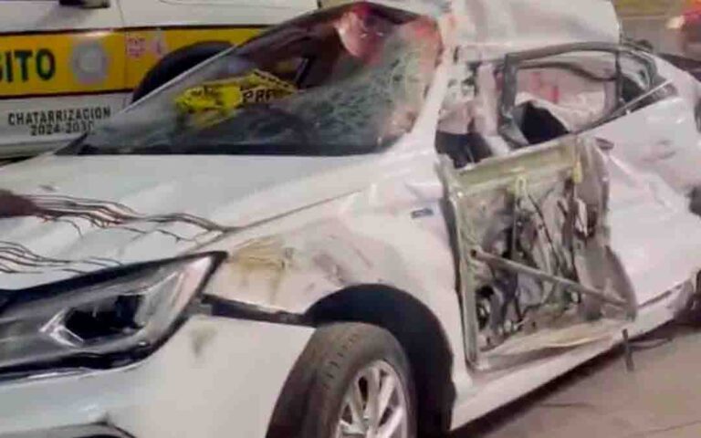 Fatal choque en Calzada de Tlalpan deja un hombre muerto