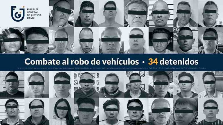 CDMX refuerza combate al robo de autos: Fiscalía implementa nuevo modelo de investigación