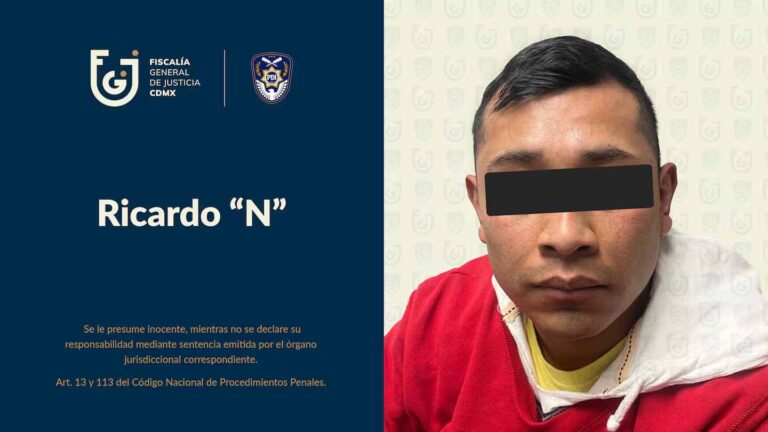Aprehenden a presunto feminicida en Venustiano Carranza