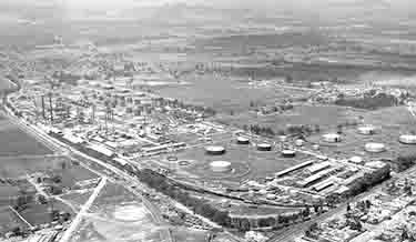 Refinería 18 de marzo en 1945
