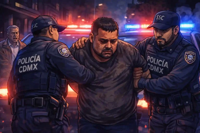 Detienen en Azcapotzalco a asaltante con 8 ingresos a prisión tras robar a adulto mayor