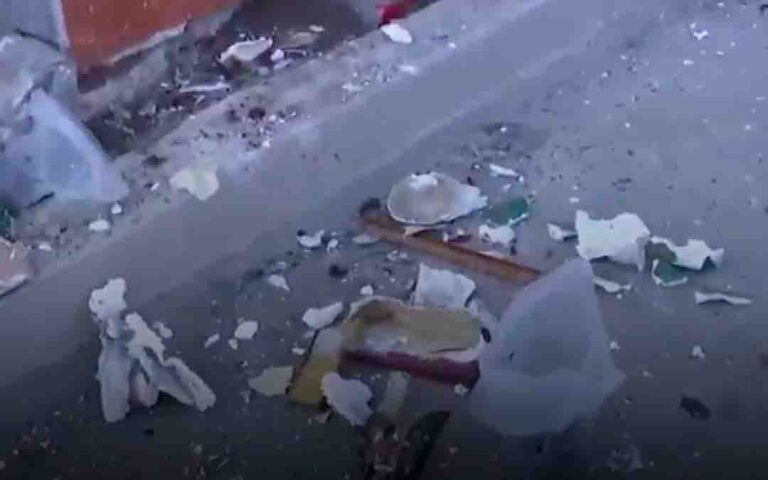 Vandalizan capilla en Espartacos y destruyen imágenes religiosas