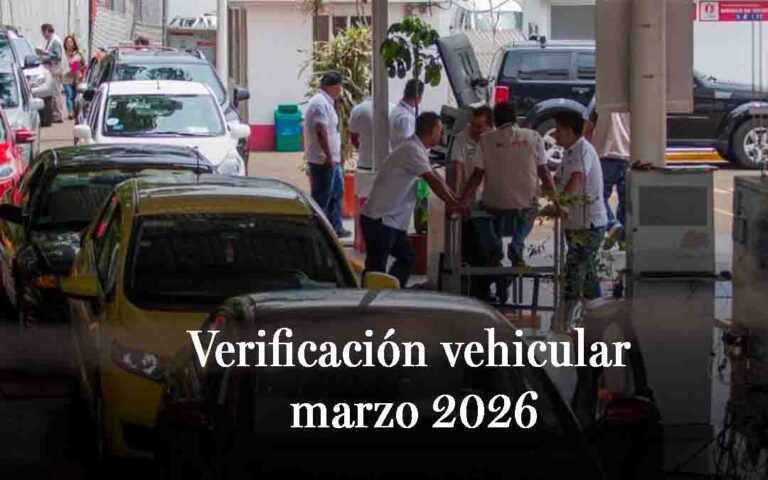 Verificación vehicular marzo 2026: autos que deben verificar en CDMX y Edomex