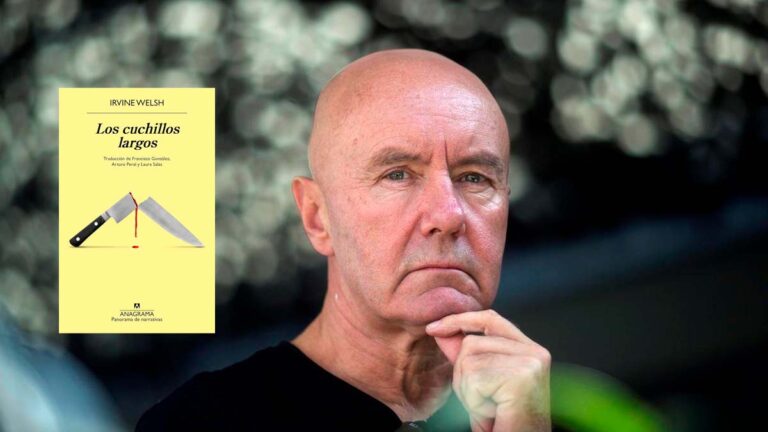 Irvine Welsh presenta “Los cuchillos largos” en la Feria del Libro de Coyoacán