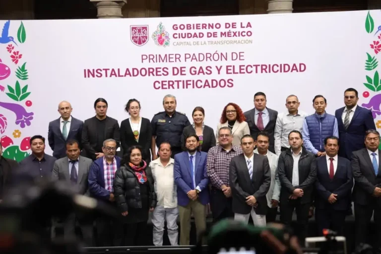 CDMX presenta padrón de instaladores certificados de gas y electricidad
