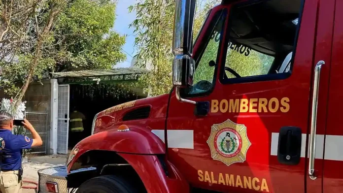 Incendio en Salamanca