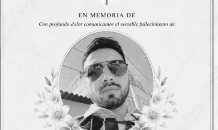 Imagen en memoria del agente de Investigación Criminal de la FGE Guanajuato asesinado durante diligencia en Salamanca