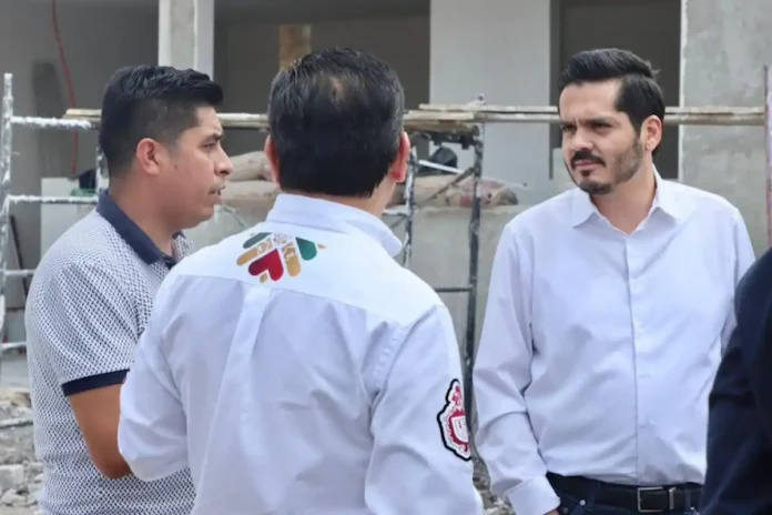Presidente municipal de Salamanca supervisa la construcción del nuevo Corralón Municipal en la colonia Benito Juárez, proyecto que contará con vigilancia conectada al C4 y capacidad para cientos de vehículos.