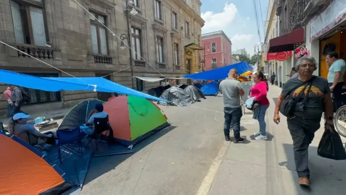 CNTE pérdidas Centro Histórico