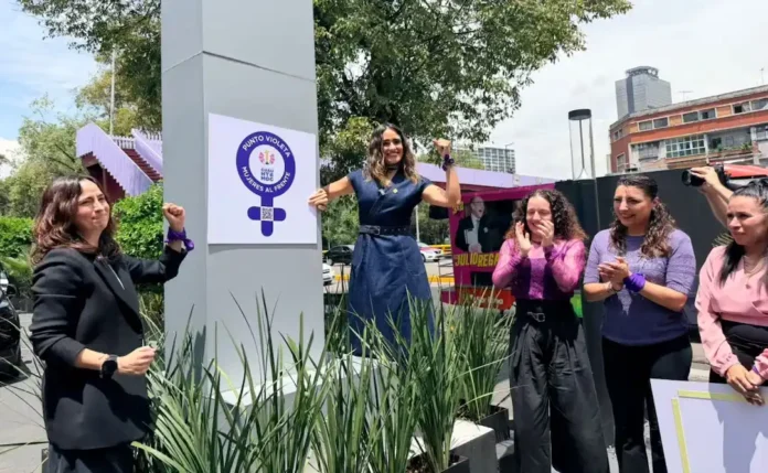 Puntos Violeta alcaldía Cuauhtémoc Mundial 2026
