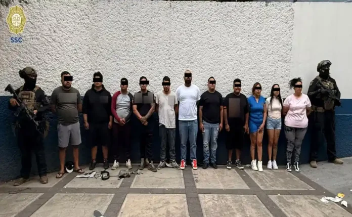 célula delictiva detenida Gustavo A. Madero