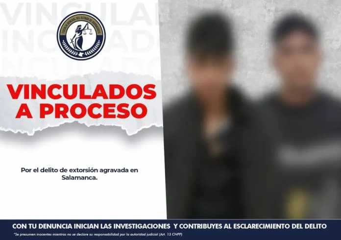 extorsionadores detenidos Salamanca